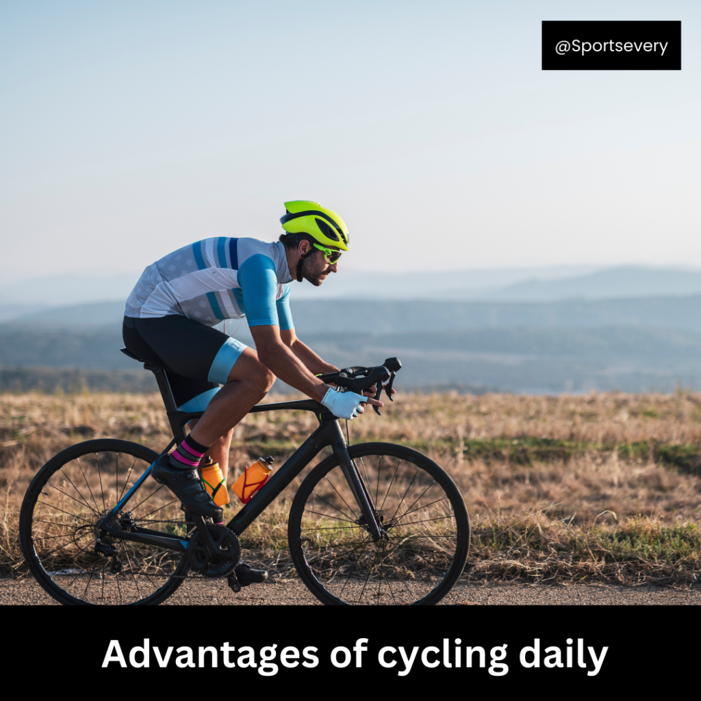 Advantages of cycling daily