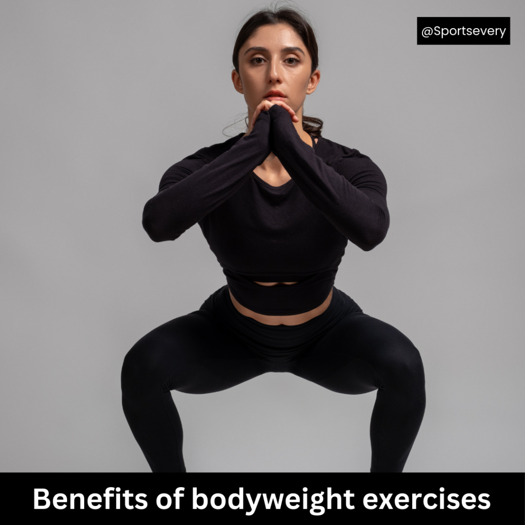 Bodyweight exercises at home