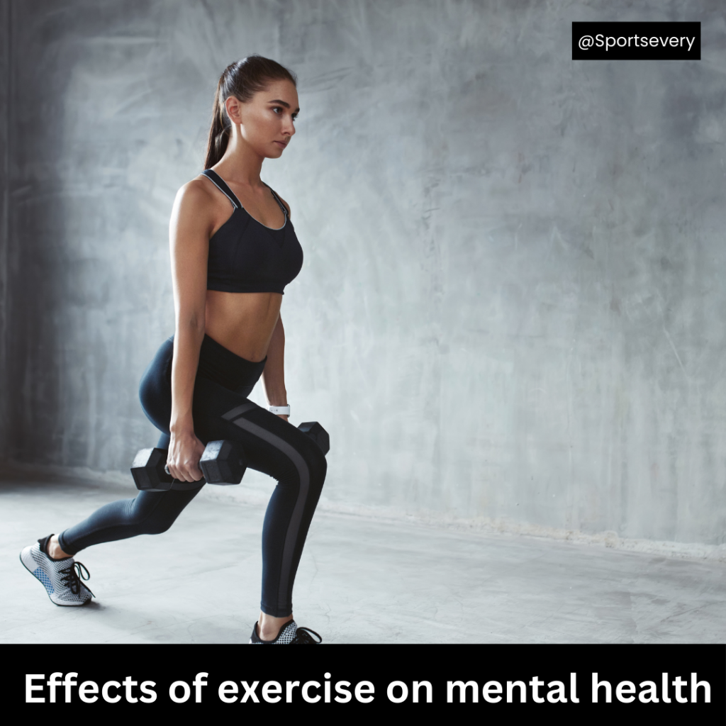 Effects of exercise on mental health