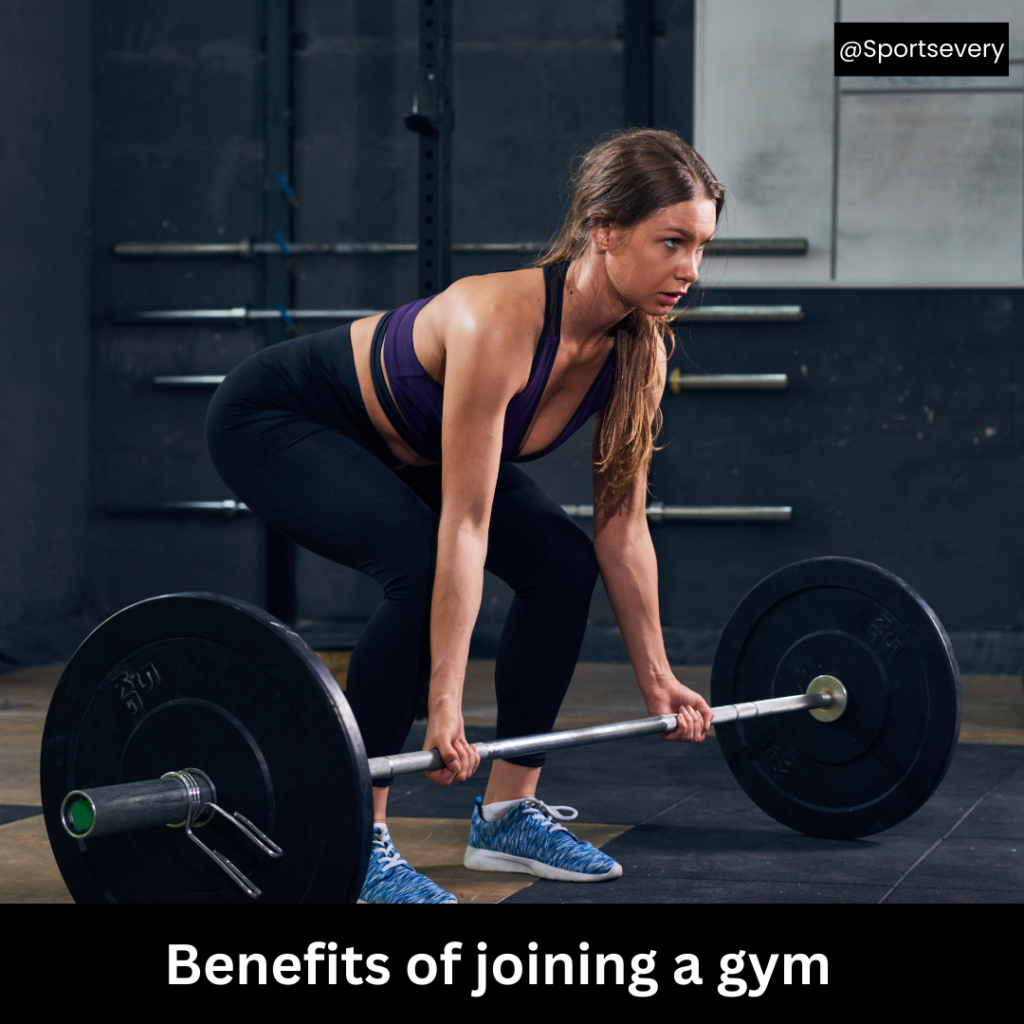 Benefits of joining a gym  